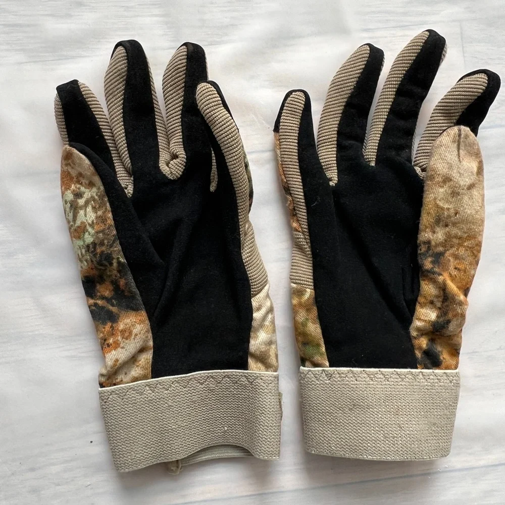 Cabela's hunting Gloves lightweight Adjustable cuff Stretchy Youth women size M